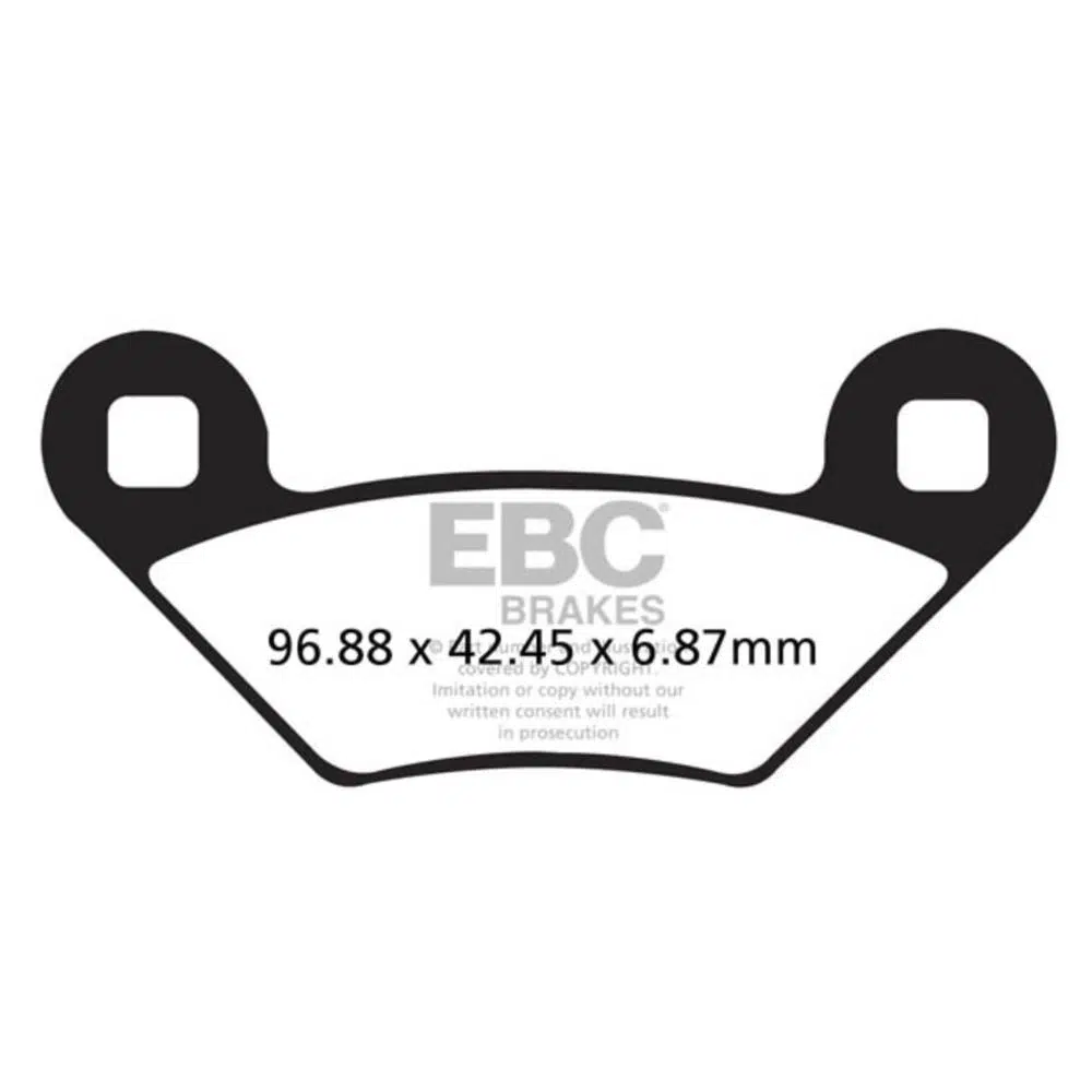 EBC FA475TT POLARIS SPORTSMAN 400/570/800/1000 CARBON ÖN ARKA FREN BALATASI