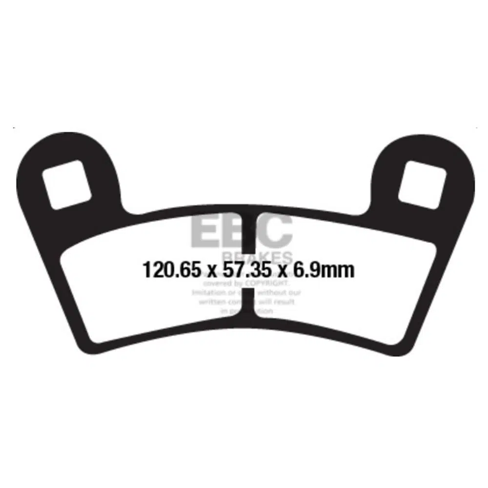 EBC FA657TT POLARIS RZR900/RZR1000 15-19 OFFROAD ÖN FREN BALATASI