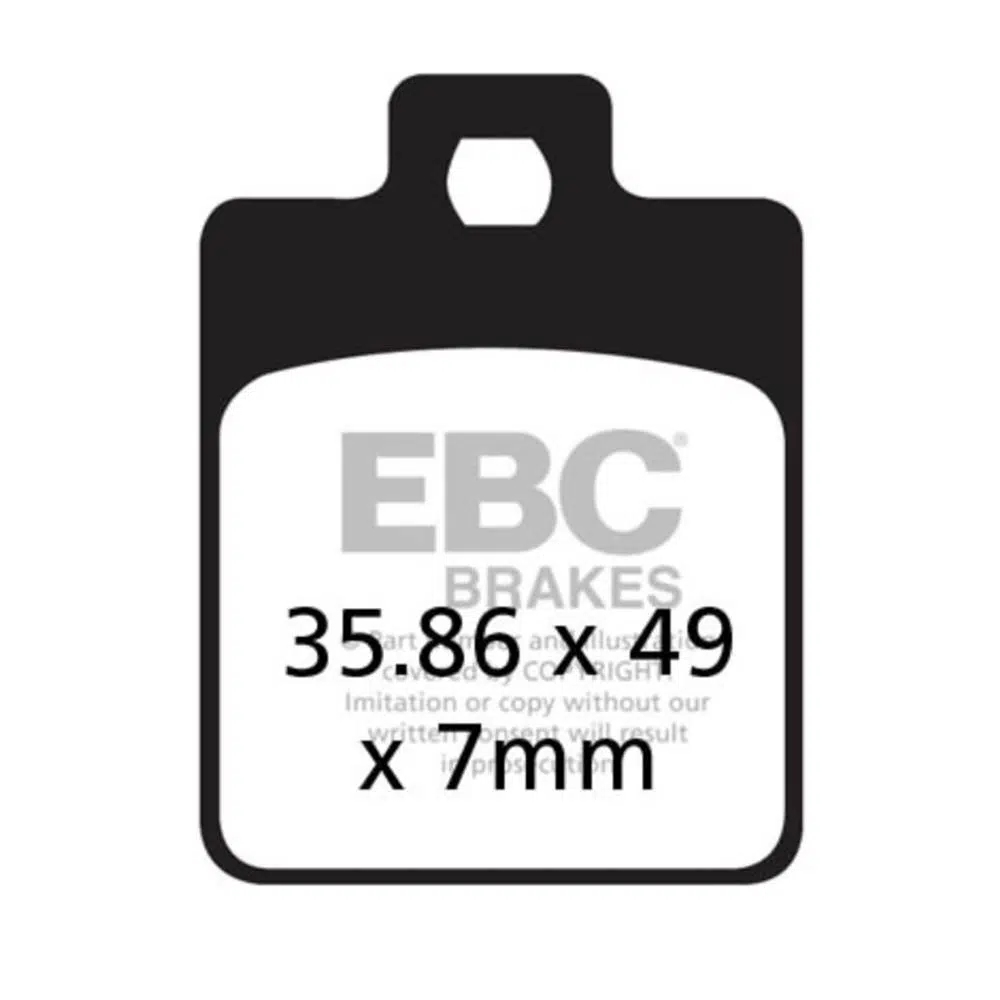 EBC SFA260 SYM SYMPHONY 125SR/ST, VESPA LX/S150 , PEUGEOT TWEET ÖN FREN BALATASI