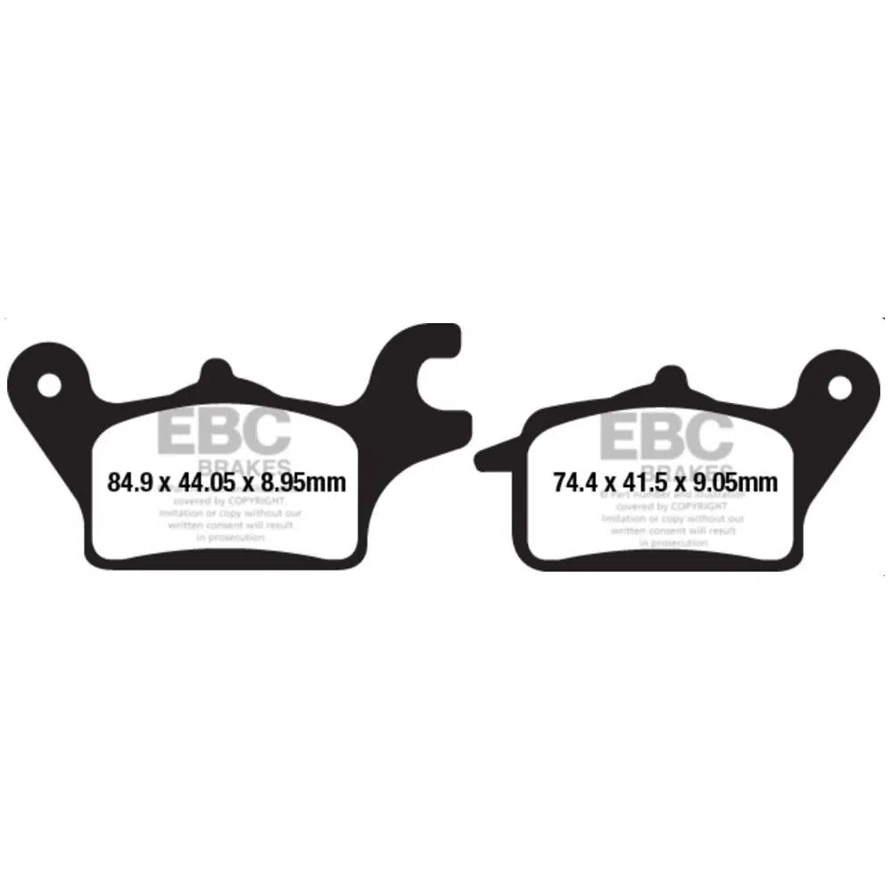 EBC SFA655 YAMAHA TRICITY 125 14-18 ÖN SAĞ FREN BALATASI