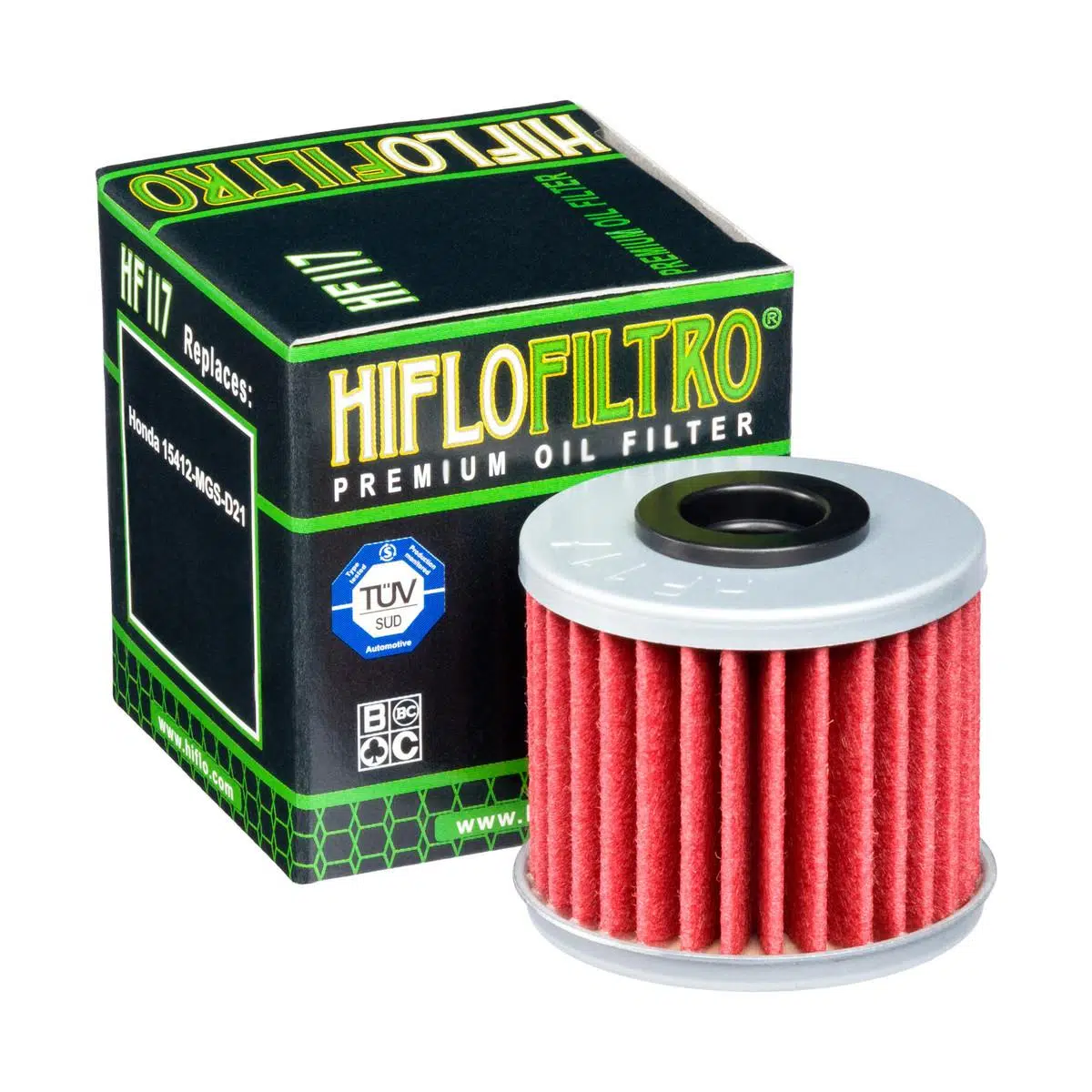 Hiflo Honda Motosiklet DCT Şanzıman Yağ Filtresi HF117